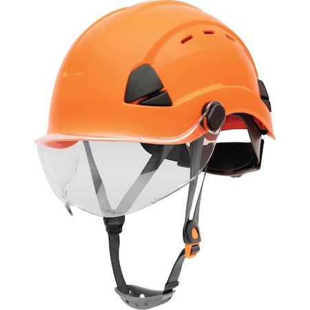 Bromas FM Vented Safety Helmet, Orange BR3125473